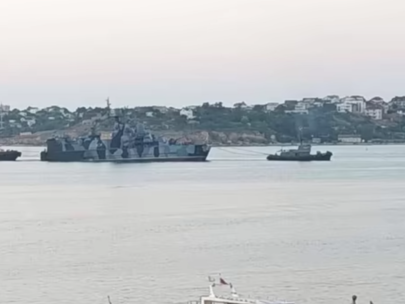 Дрон СБУ атакував російський ракетний корабель "Самум"