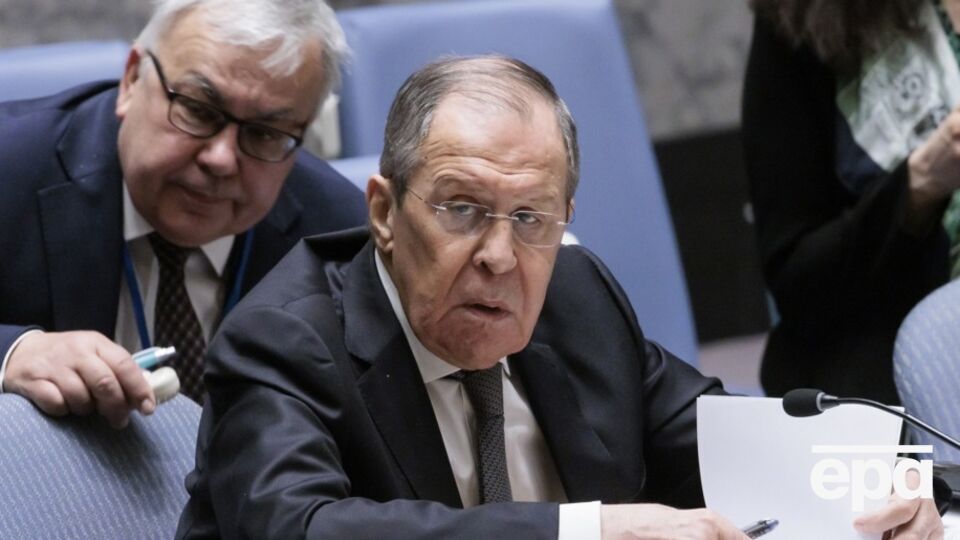 Від Росії на Радбезі ООН буде міністр Лавров (на фото), зазначив Небензя