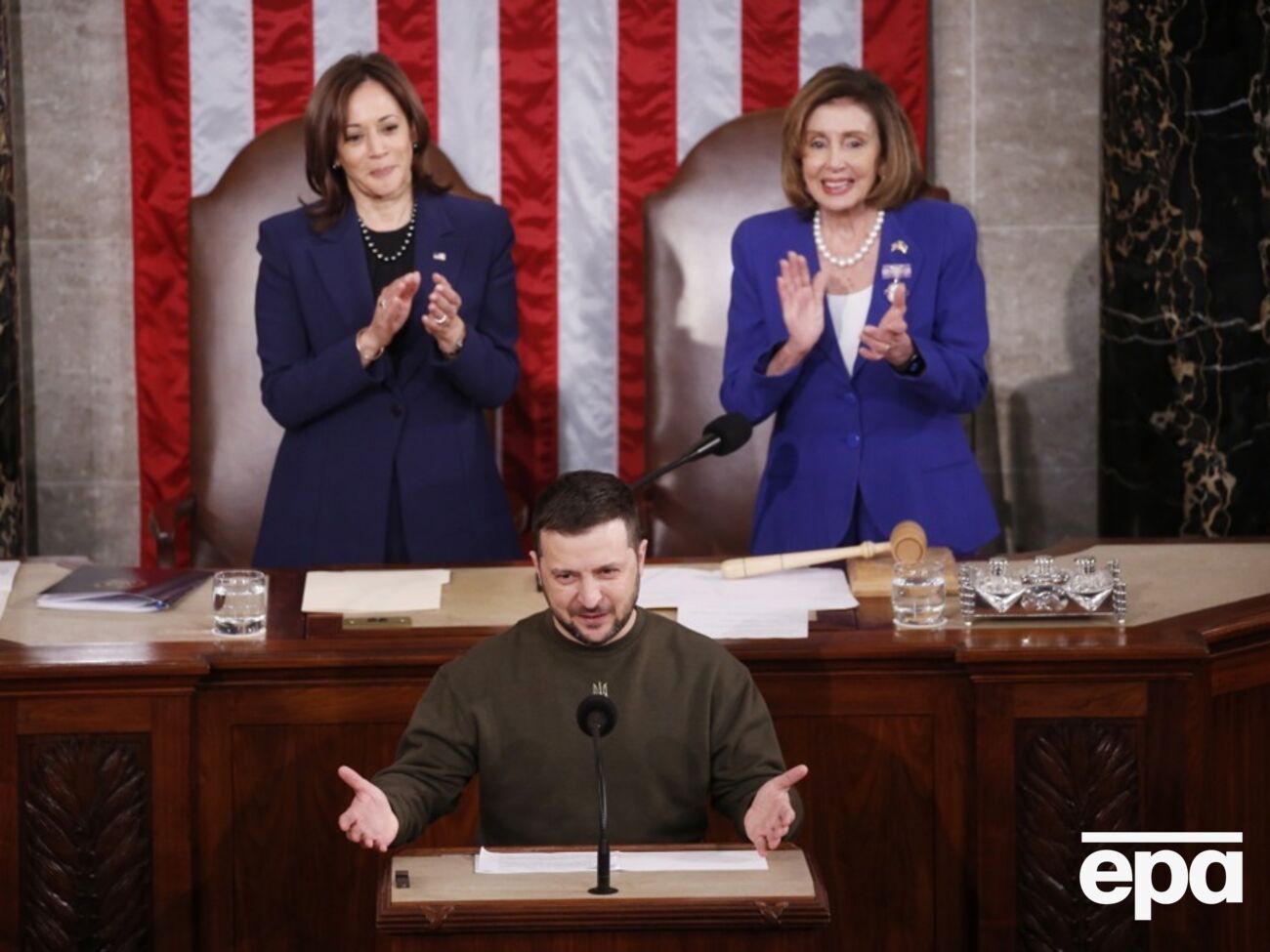 В декабре 2022 года Зеленский уже выступал перед американскими законодателями