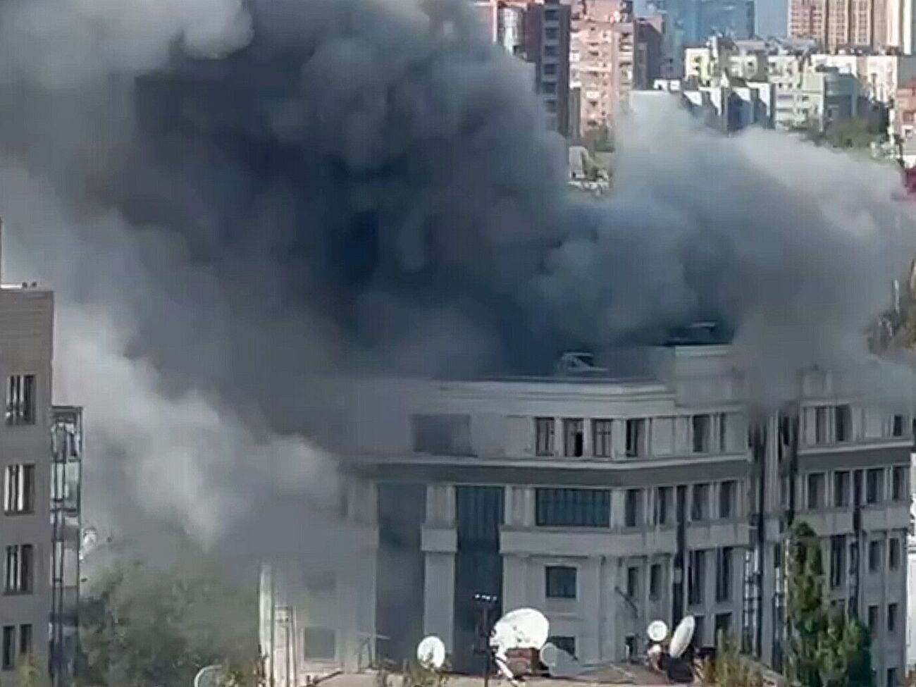 Вибухи прогриміли в центрі окупованого міста