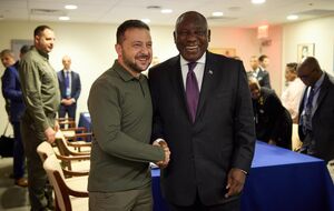 Зеленський і Рамафоса обговорили у Нью-Йорку підготовку до Глобального саміту миру