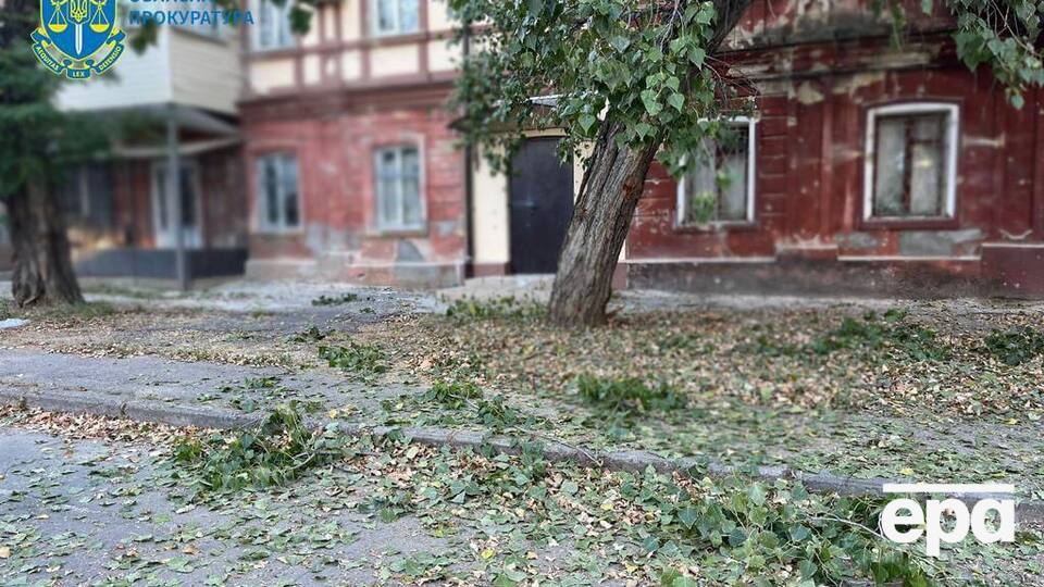 В результате обстрела были повреждены дома