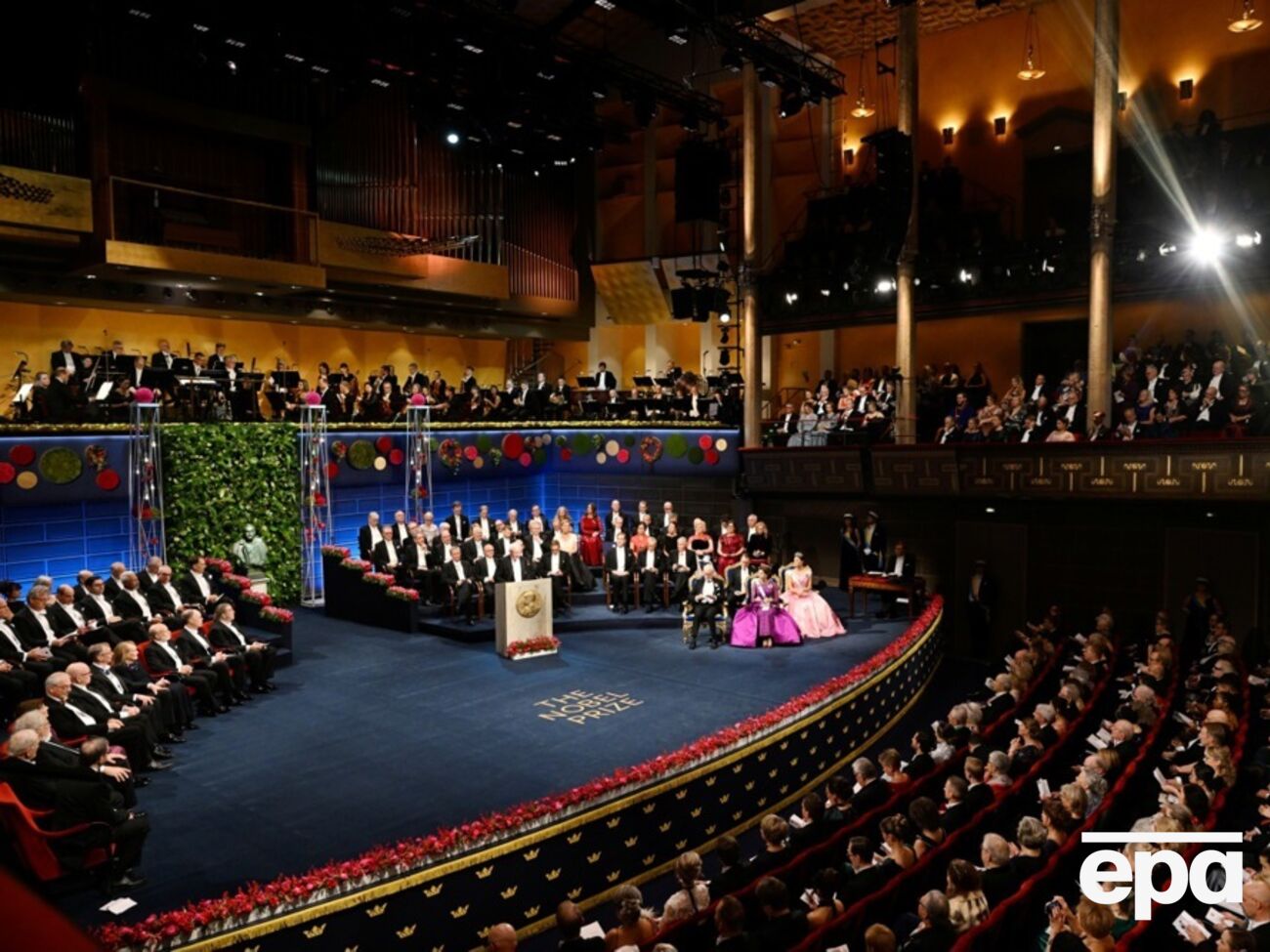 В 2022 году Нобелевский фонд не приглашал представителей РФ и Беларуси на церемонию в Стокгольме