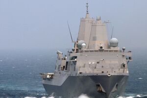 США отправят на учения в Балтийском море корабль Mesa Verde длиной более 200 м