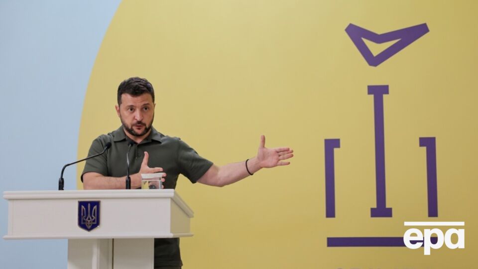 Зеленский сказал, что Украина не готова вести "переговоры о территориальном компромиссе с Путиным"