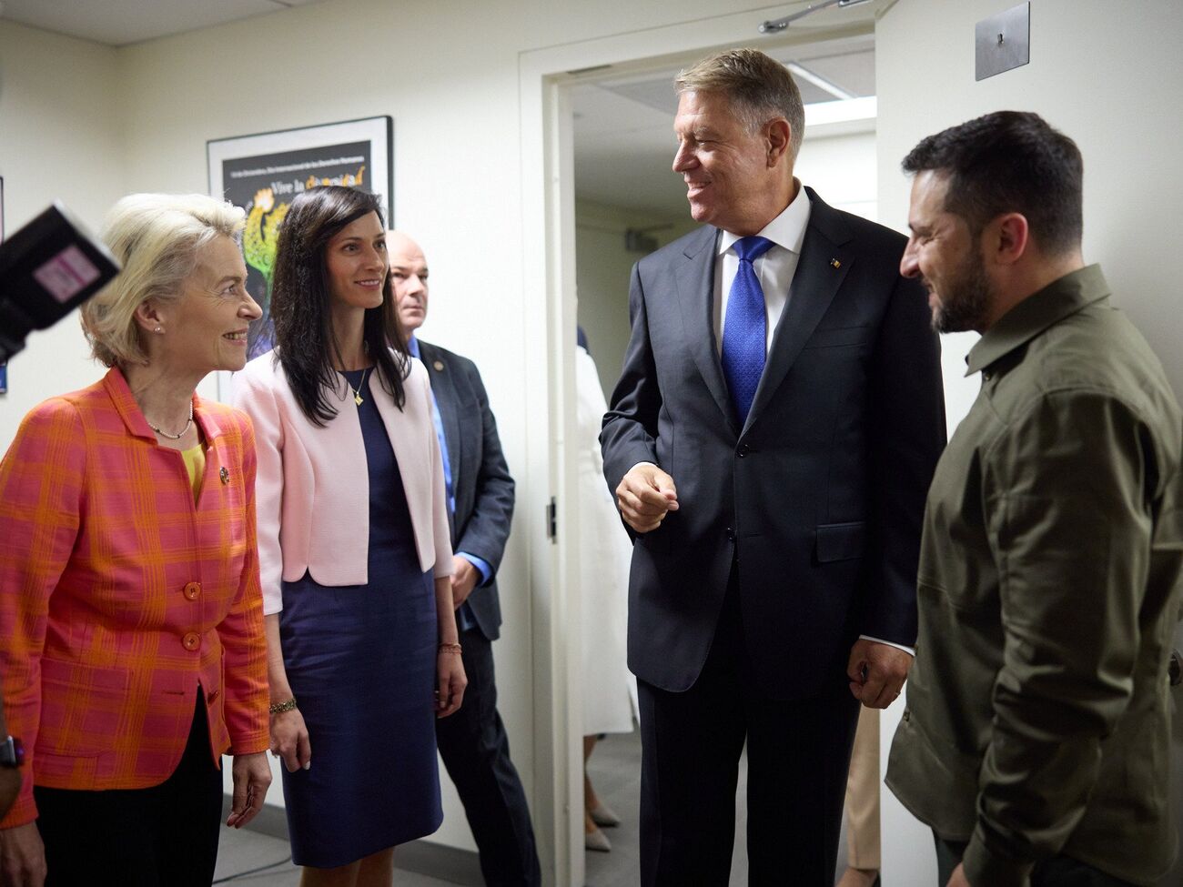 Зеленский провел встречу с фон дер Ляйен, Габриэль и Йоханнисом на полях Генассамблеи ООН