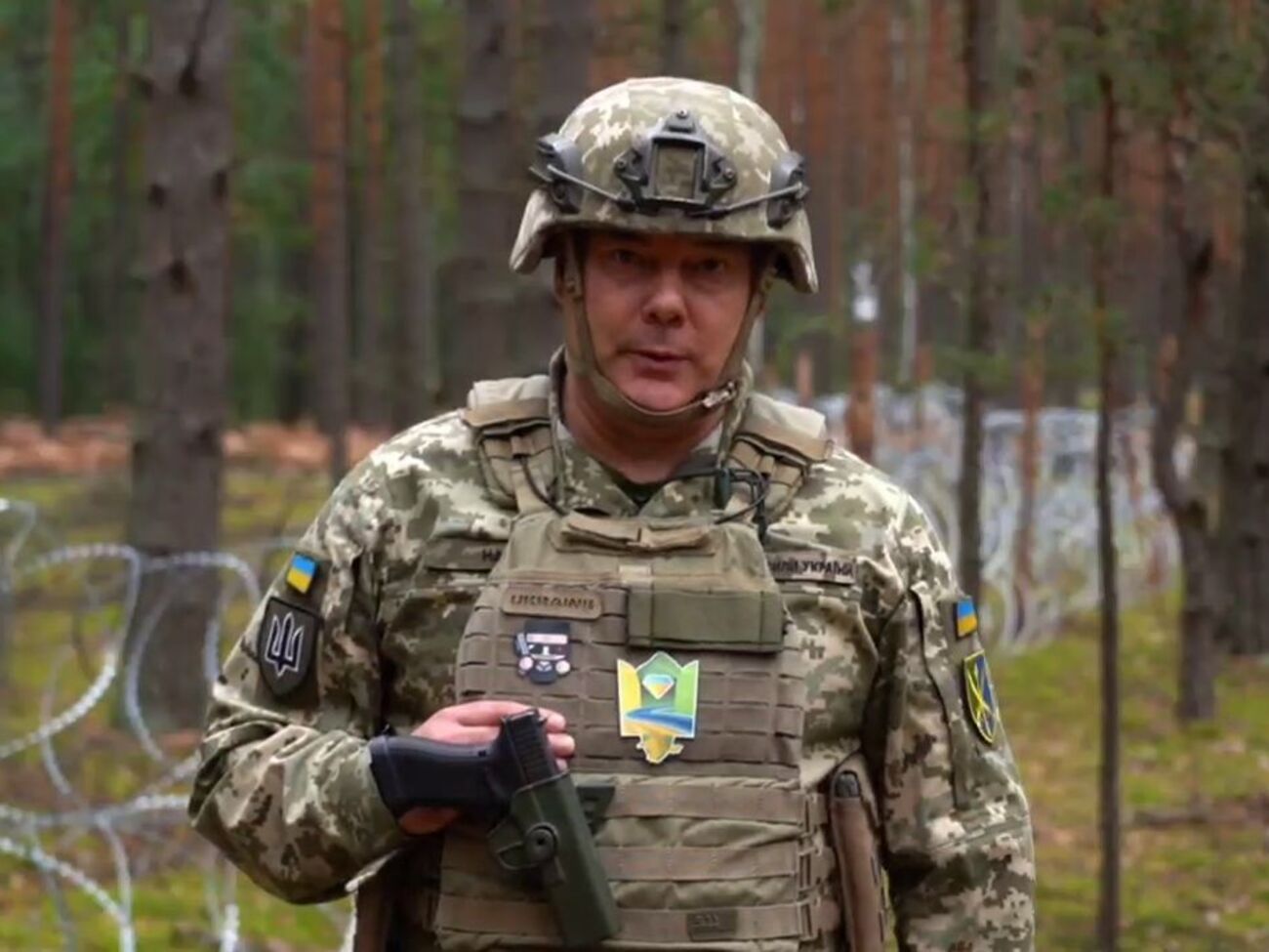 Наєв прокоментував навчання у Білорусі