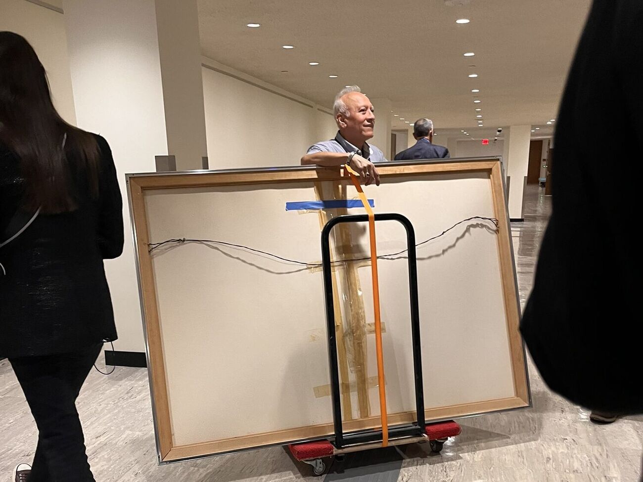 В зал ООН принесли карту без Украины