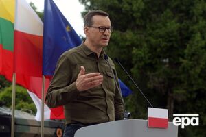 Моравецкий заявил, что Польша больше не поставляет оружие Украине