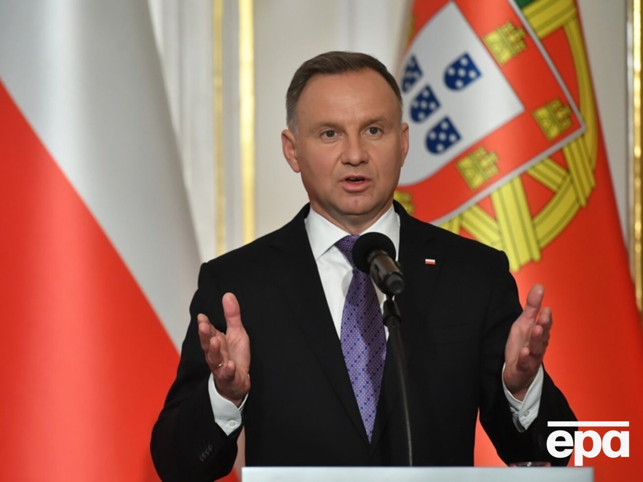 Дуда: Мы не можем кому-то передать наше новое вооружение, которое сейчас покупаем на миллиарды долларов для польской армии