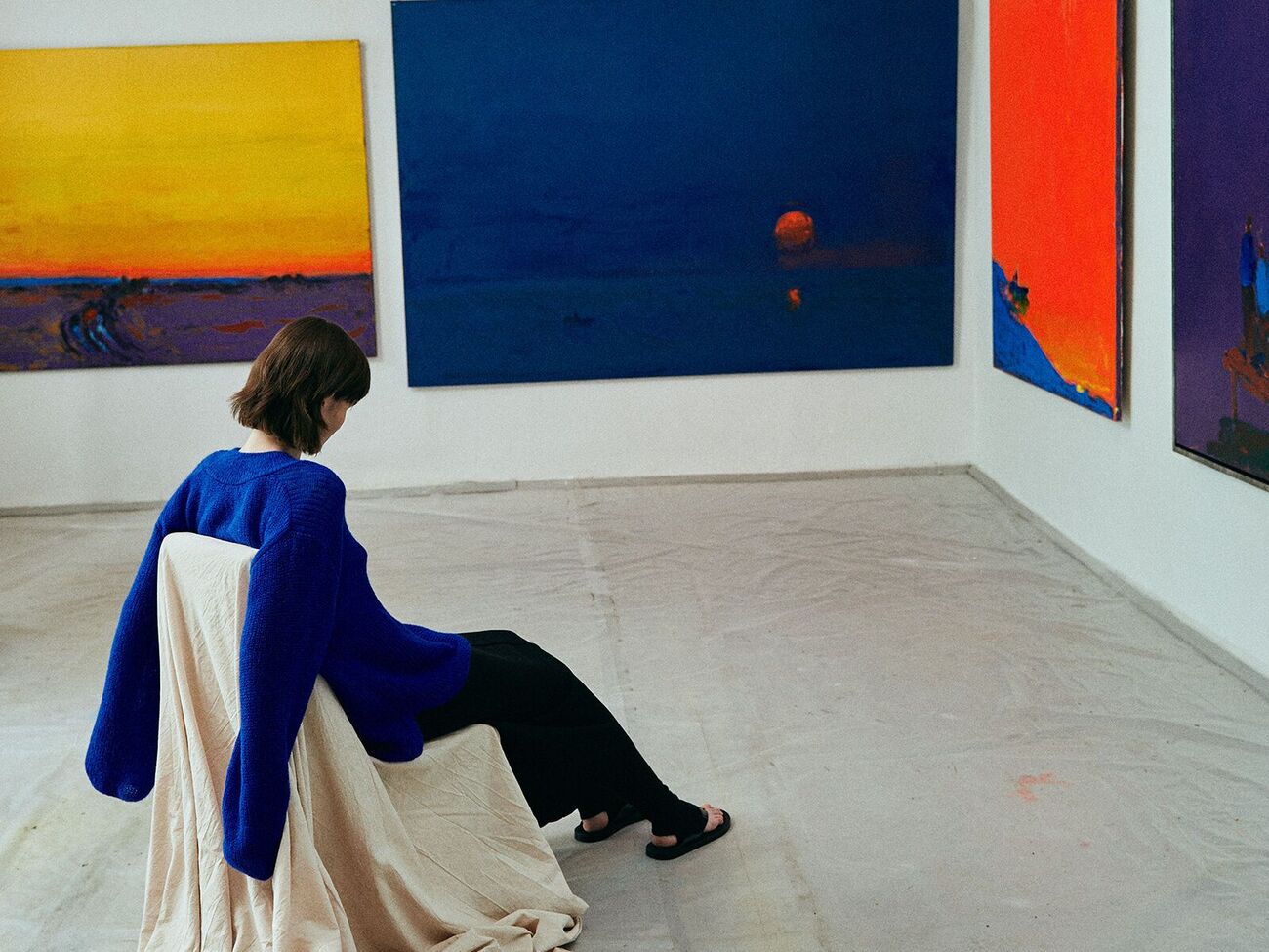 Промокампанию снимали в мастерской Криволапа