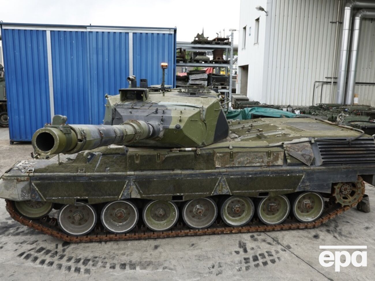 У части переданных танков Leopard есть неисправности