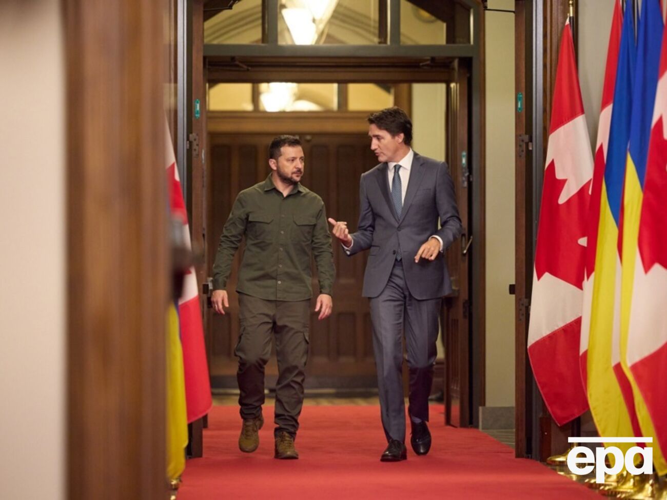 Соглашение подписали Зеленский и Трюдо