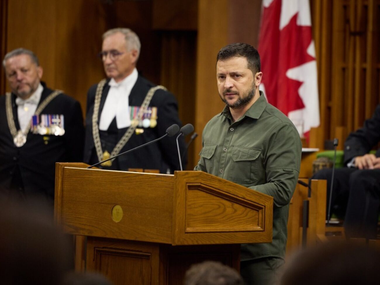 Канадская поддержка оружием и оборудованием для Украины позволила спасти тысячи жизней, отметил Зеленский