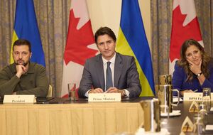 Во встрече с представителями бизнеса Канады приняли участие Зеленский, Трюдо и Фриланд, отметили в ОПУ