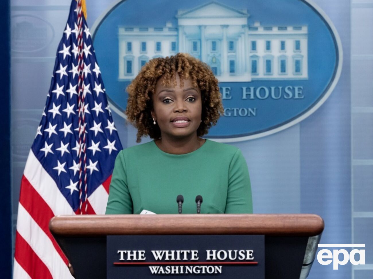 Прессекретарка Байдена не прокоментувала даних ЗМІ