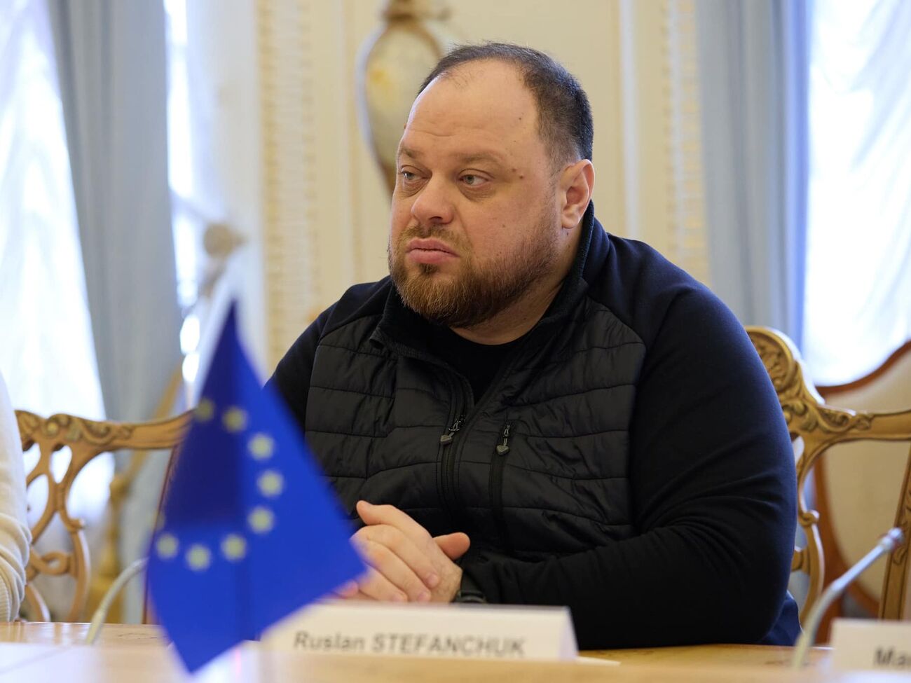 В смс было написано: "Слава Украине!", рассказал Стефанчук