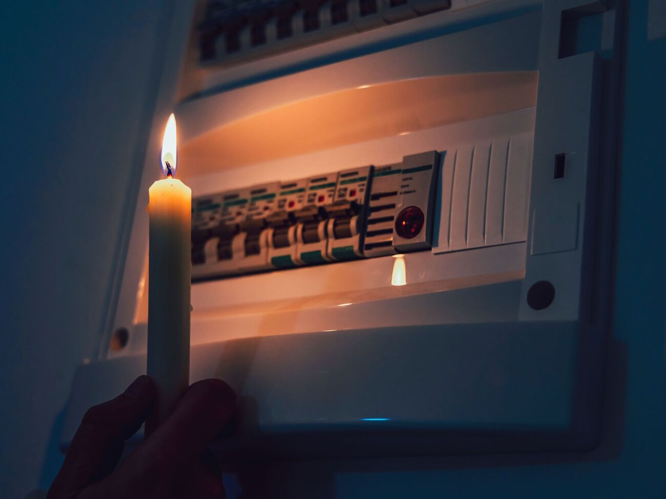 По словам местных жителей, в поселке Шушары, который входит в состав Петербурга, практически полностью нет электроэнергии