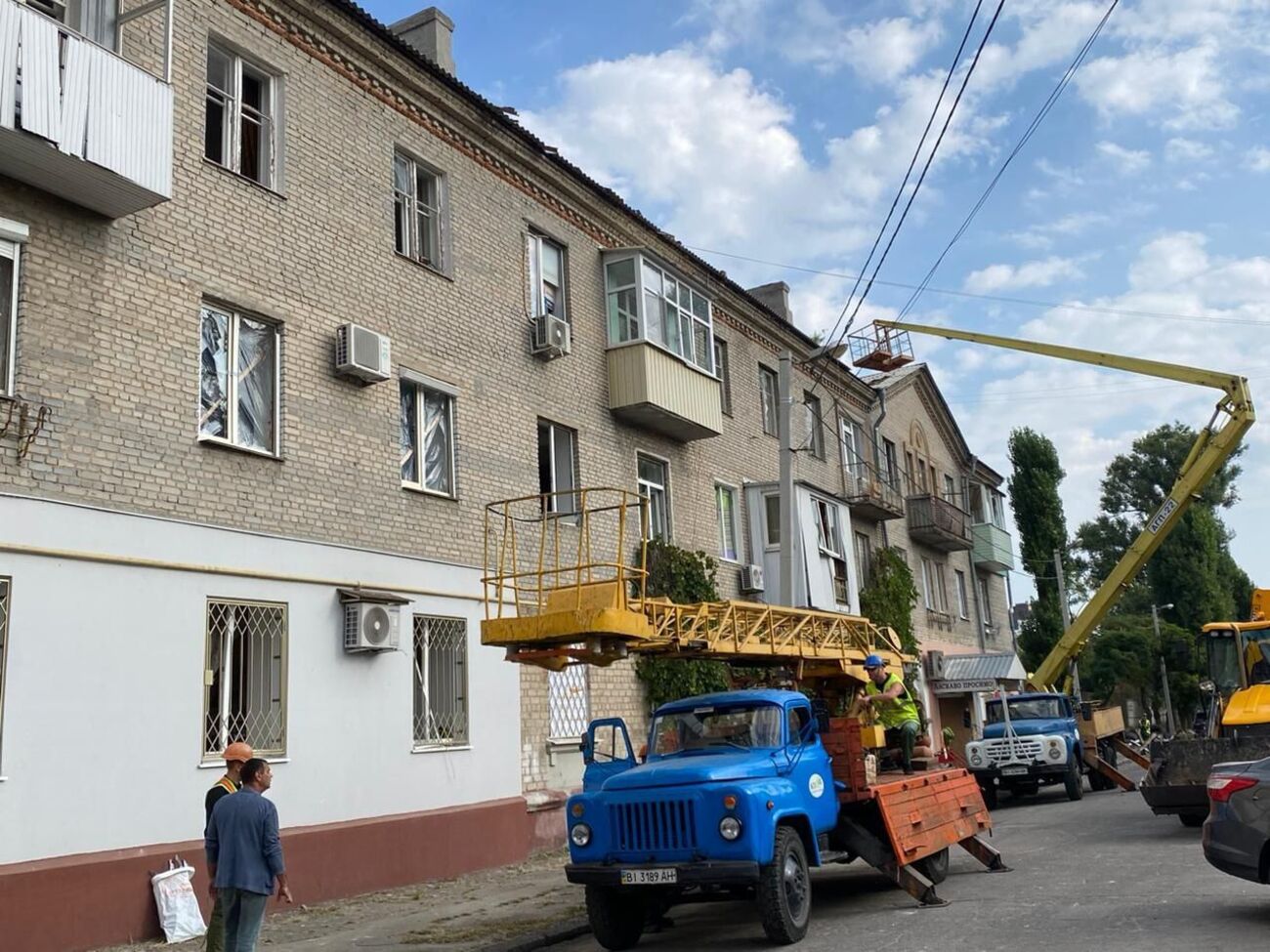 Унаслідок удару окупантів пошкоджено будинки