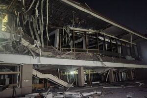Оккупанты разрушили здание одесского морвокзала