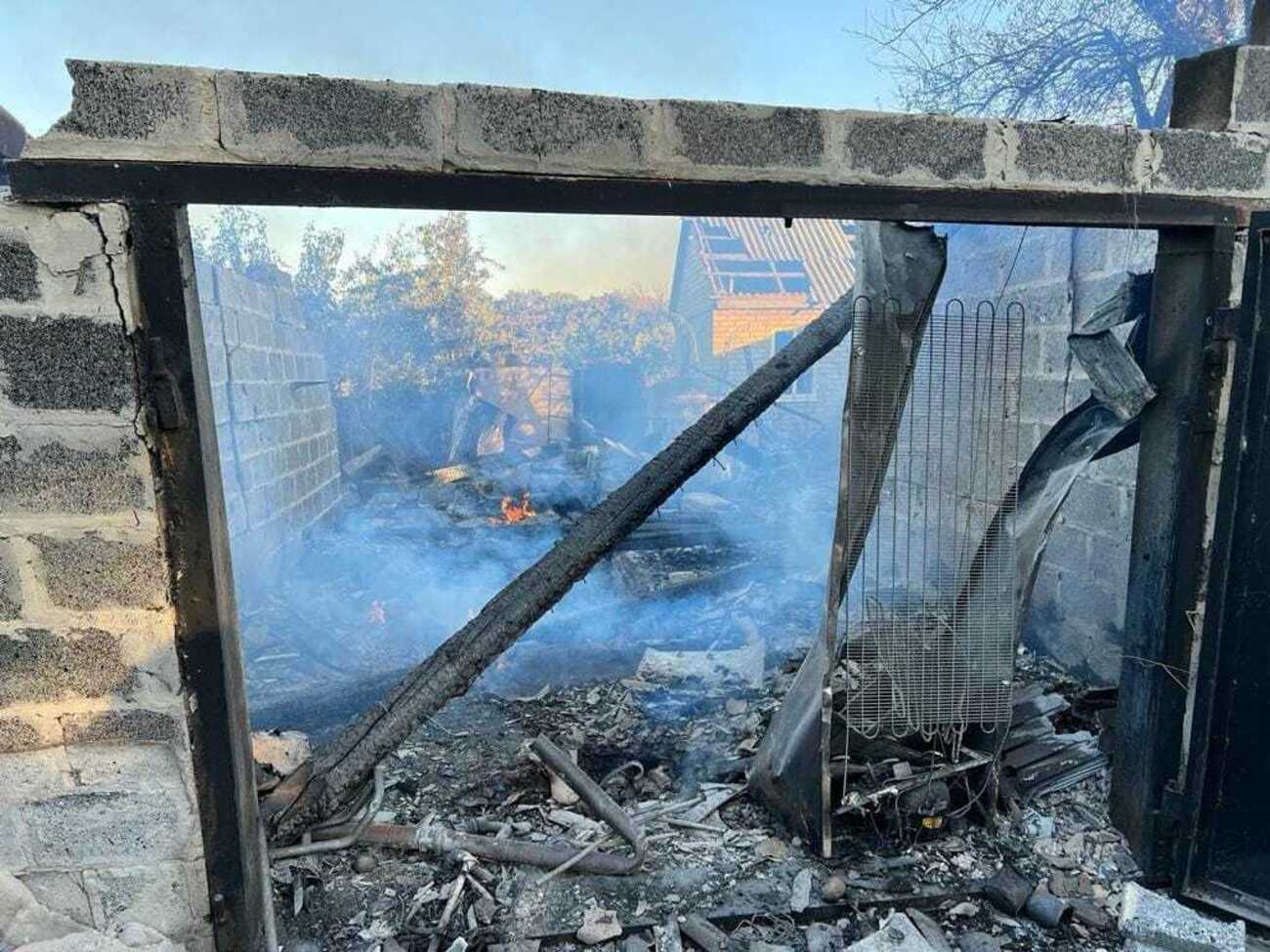 Окупанти масовано обстрілюють будинки мирних жителів у Донецькій і Запорізькій областях