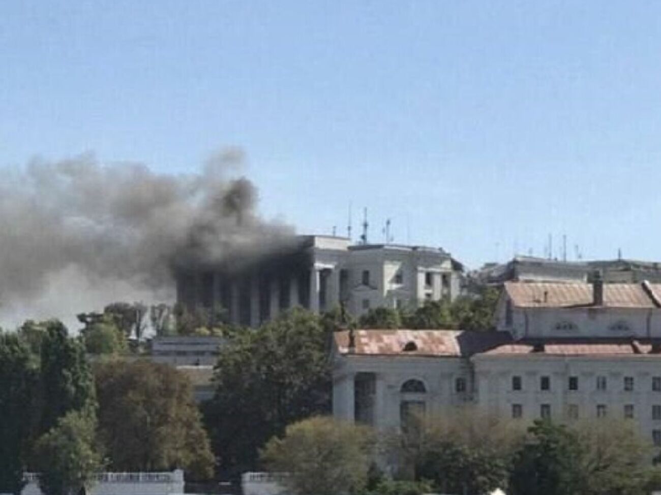 Будівлю Чорноморського флоту РФ успішно атакували 22 вересня