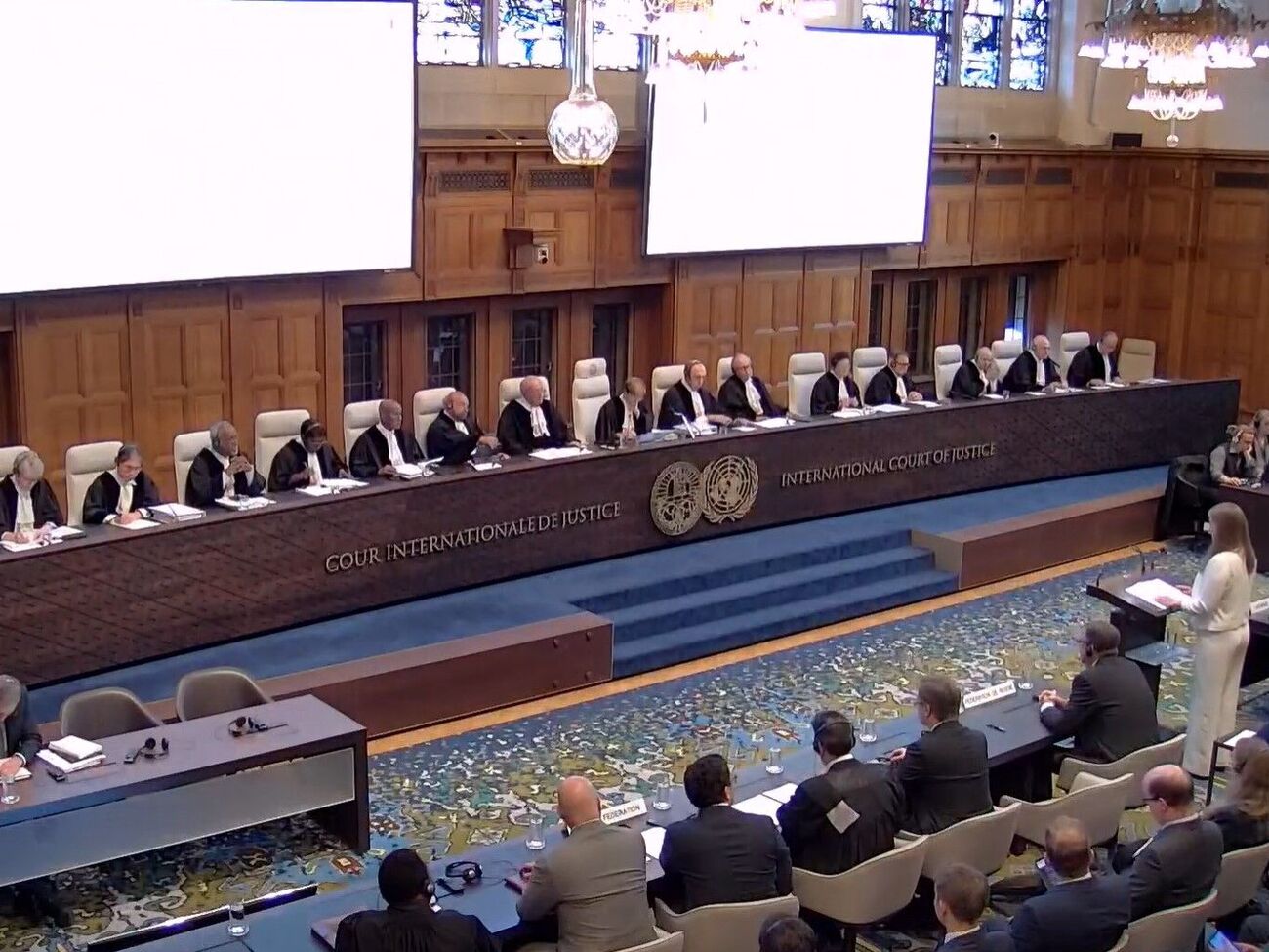 25 вересня на слуханнях у Міжнародному суді ООН виступала російська делегація