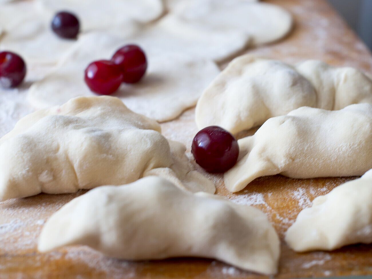 Вареники нужно варить в кипящей воде