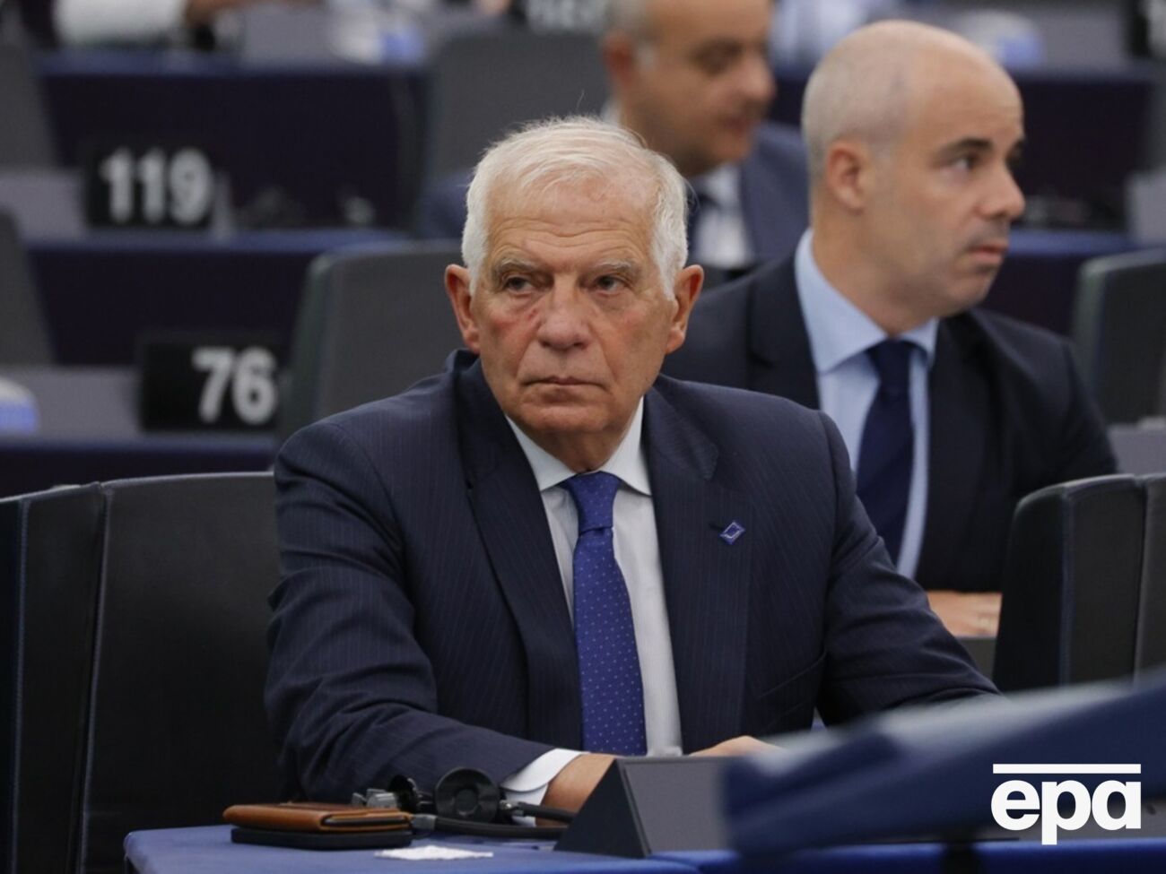 Якщо ЄС не допомагатиме Україні у військовому плані, вона не зможе захистити себе, наголосив Боррель