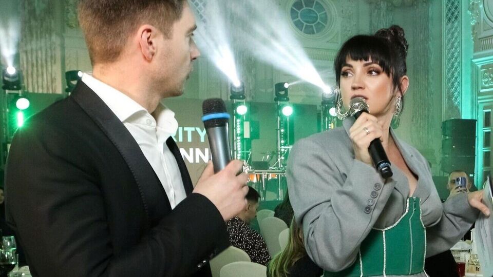 Разом з Остапчуком Цибульська проводила кілька заходів