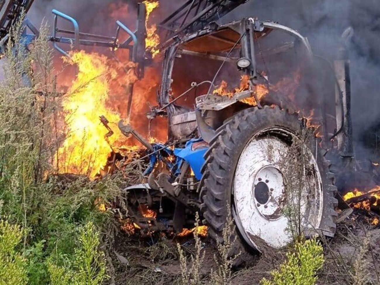 Унаслідок детонації міни загинув 61-річний тракторист