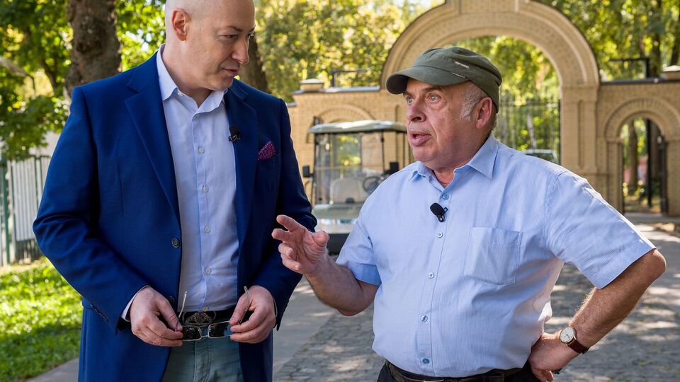 Гордон записал интервью со Щаранским во время его последнего визита в Киев