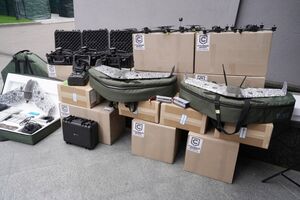 Роте огневой поддержки воинской части А3719 передали очередную партию помощи