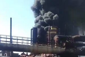 Завод атаковали двумя ракетами