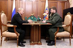 Кремль назвал встречу Путина и Кадырова рабочей