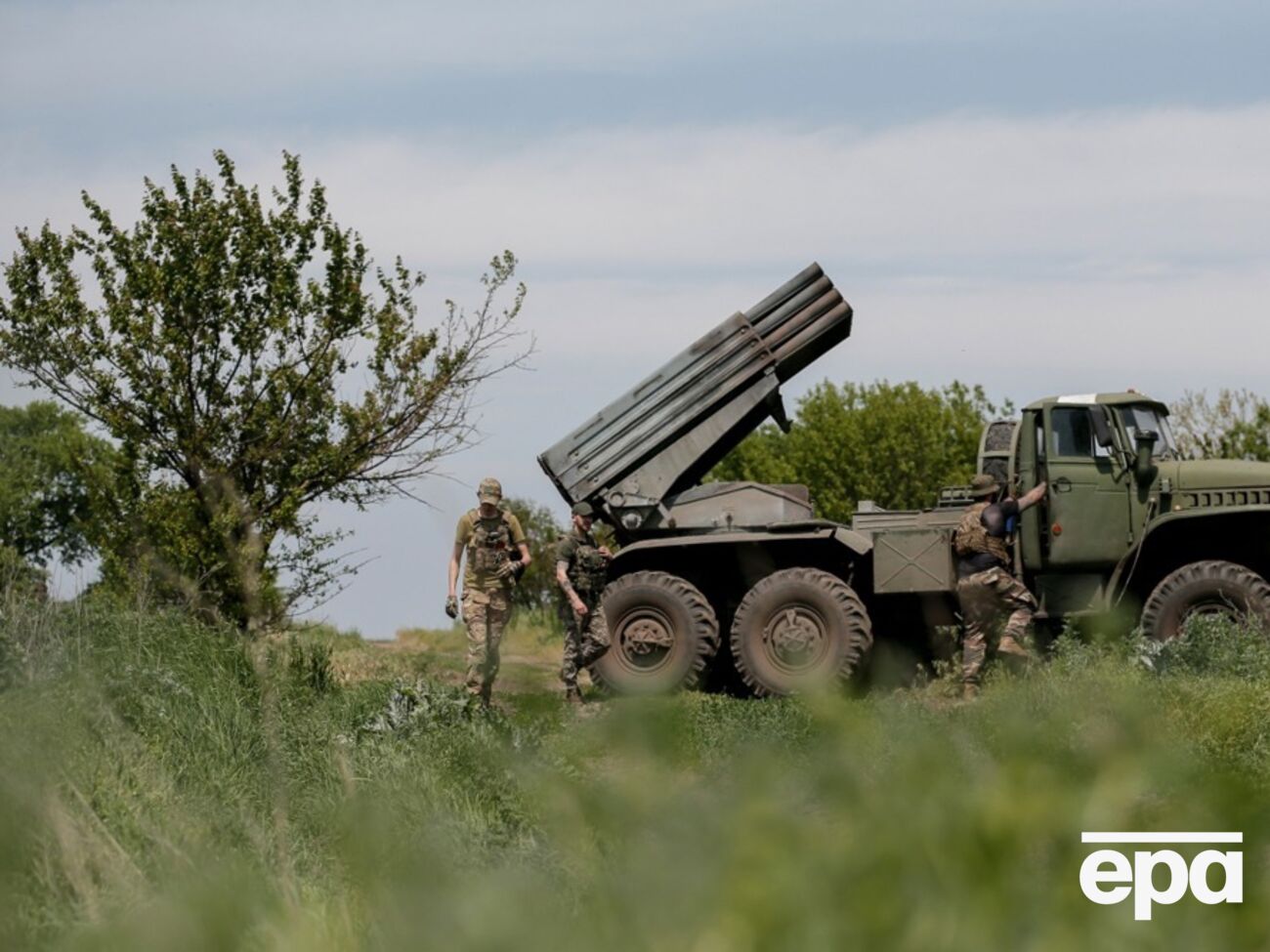 Українські військові відпрацювали із "Градів" по піхоті окупантів