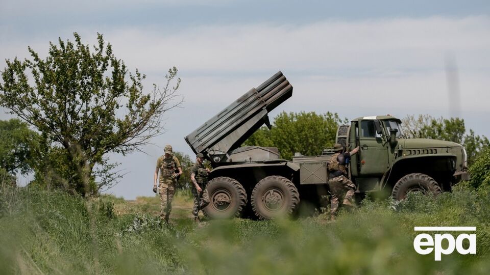 Українські військові відпрацювали із "Градів" по піхоті окупантів