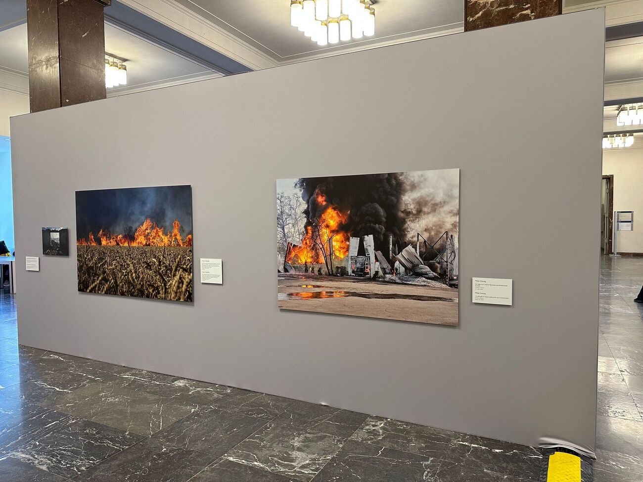 В Берлине открыли фотовыставку о войне в Украине