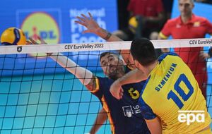 Мужская сборная Украины в третий раз подряд выходит в плей-офф волейбольного Евро