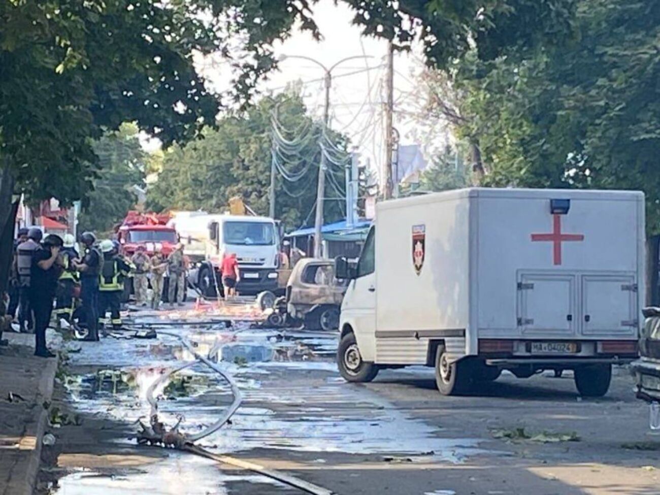 Российская артиллерия убила 16 человек в Константиновке