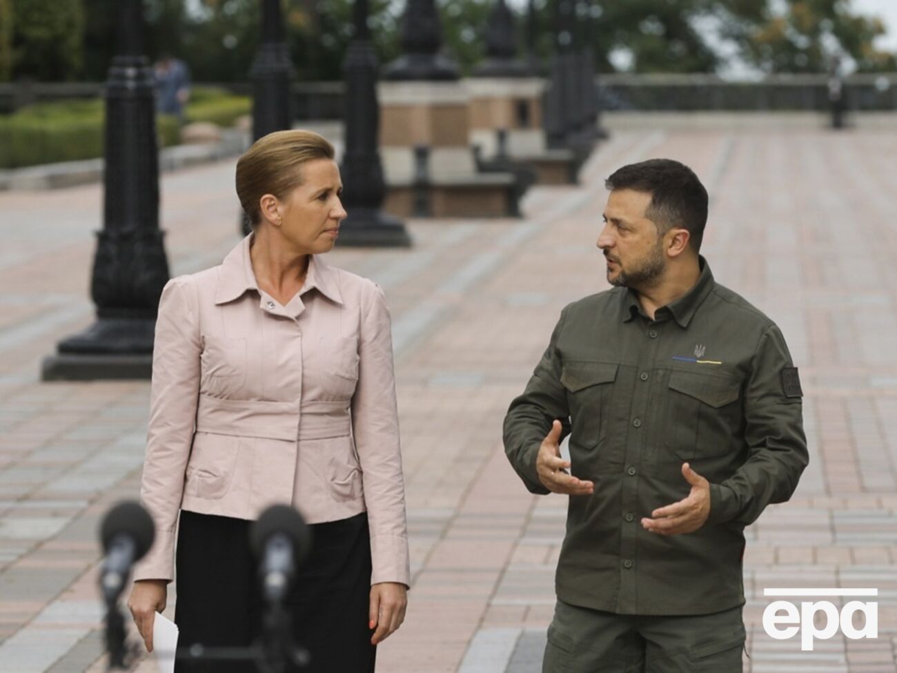 Зеленский назвал визит Фредериксен важным для Украины и поблагодарил за сотрудничество