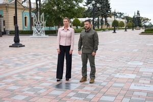 Фредеріксен під час візиту до України 6 вересня провела зустріч із Зеленським