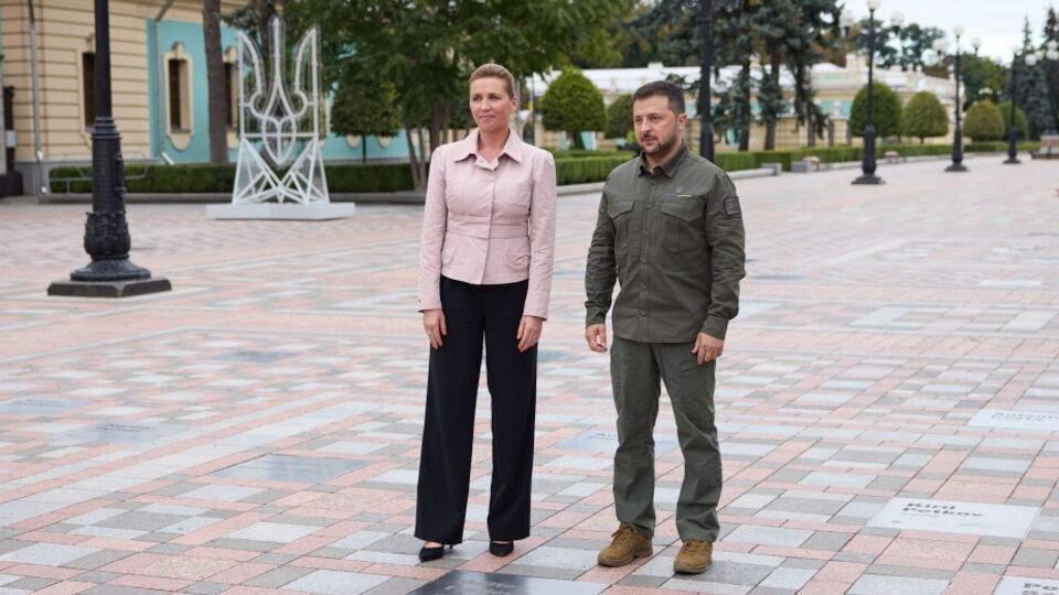 Фредеріксен під час візиту до України 6 вересня провела зустріч із Зеленським