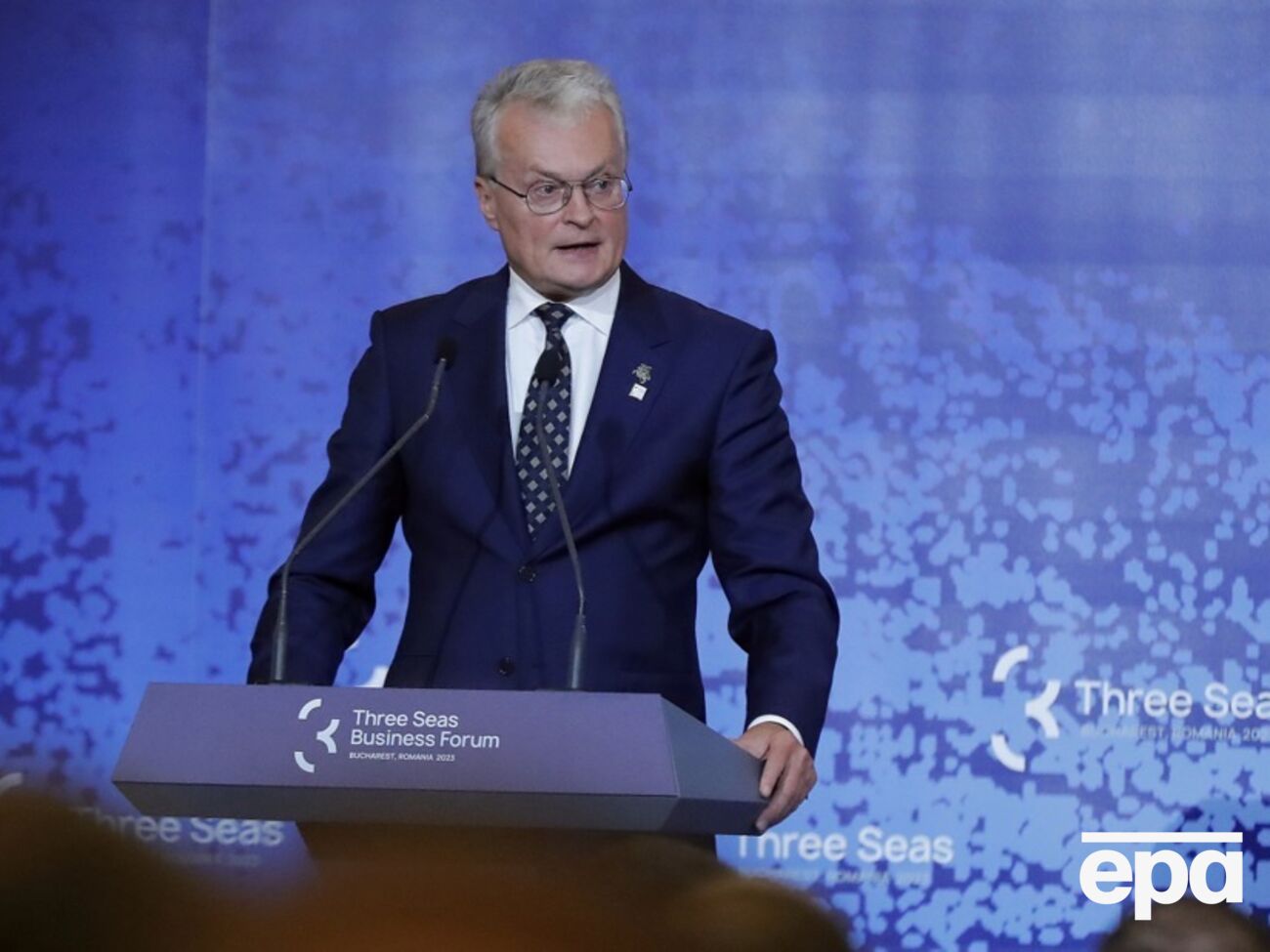 Науседа выступил с предложением по экспорту украинского зерна