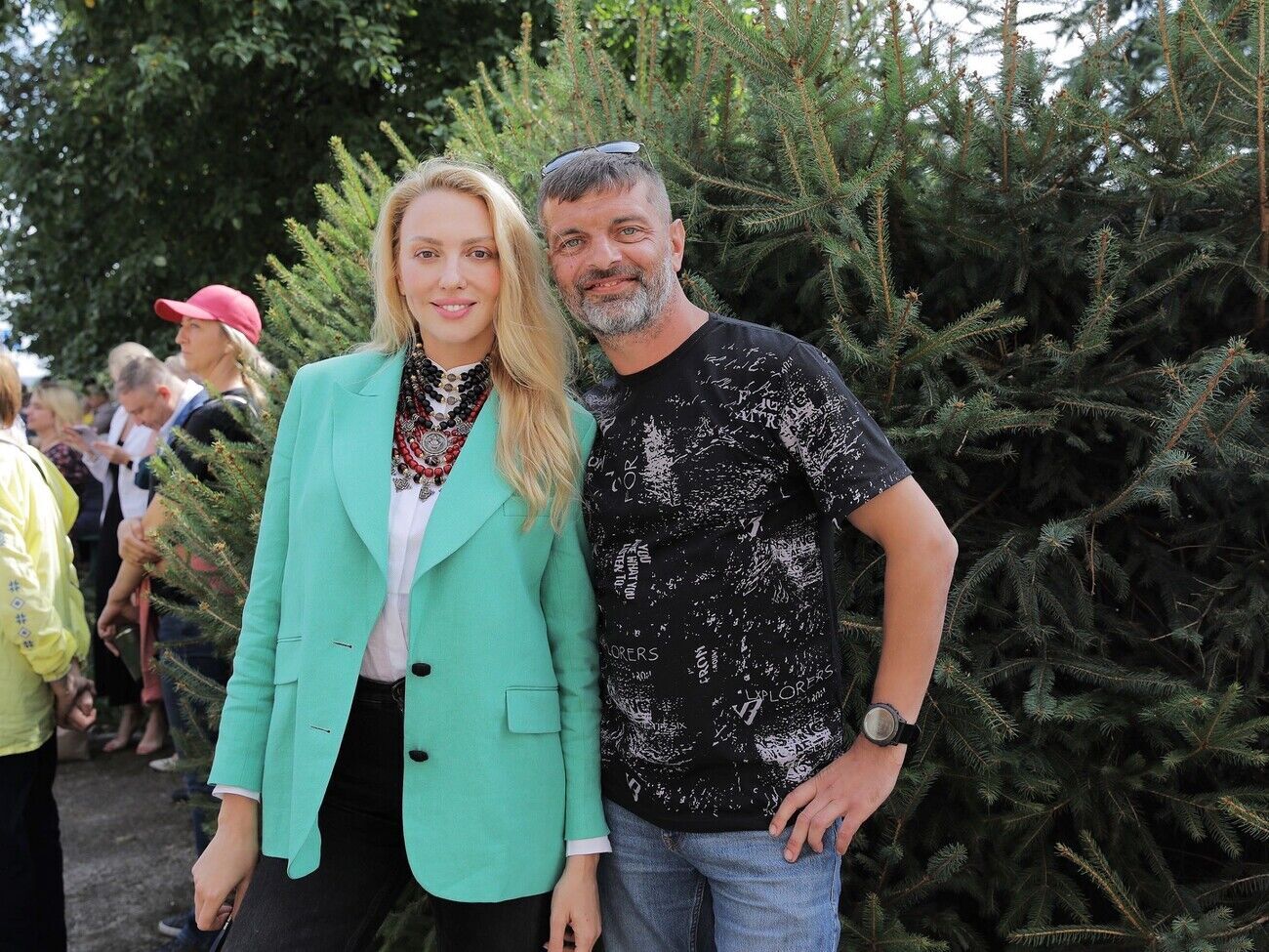 Разом із Поляковою відкриття дитячого садка відвідав також Діанов