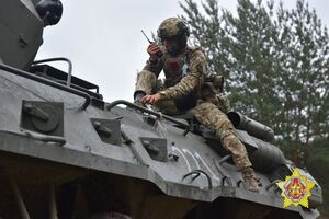 Новые российские подразделения в Беларусь заведены не были, отметили в ГПСУ