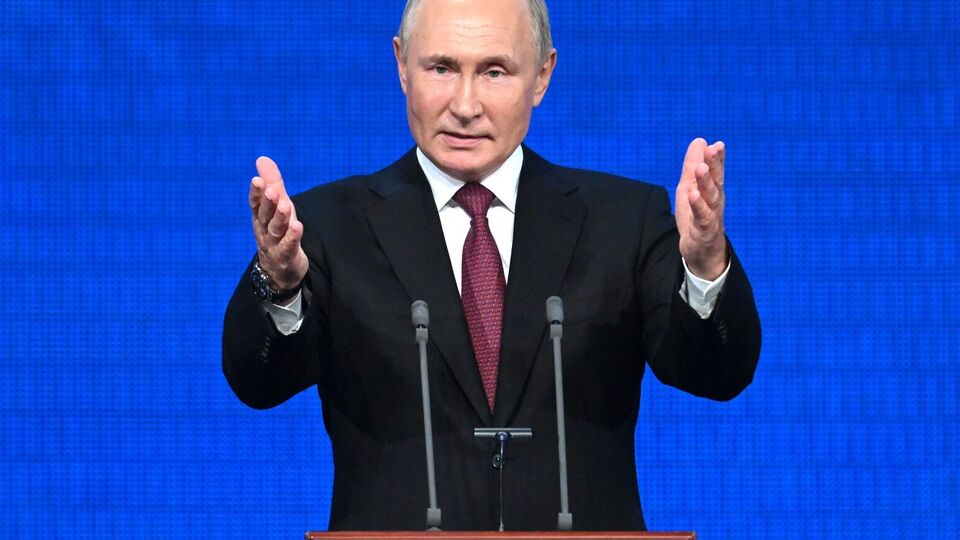 Путін (на фото) залякуватиме весь Захід, вважає Зеленський