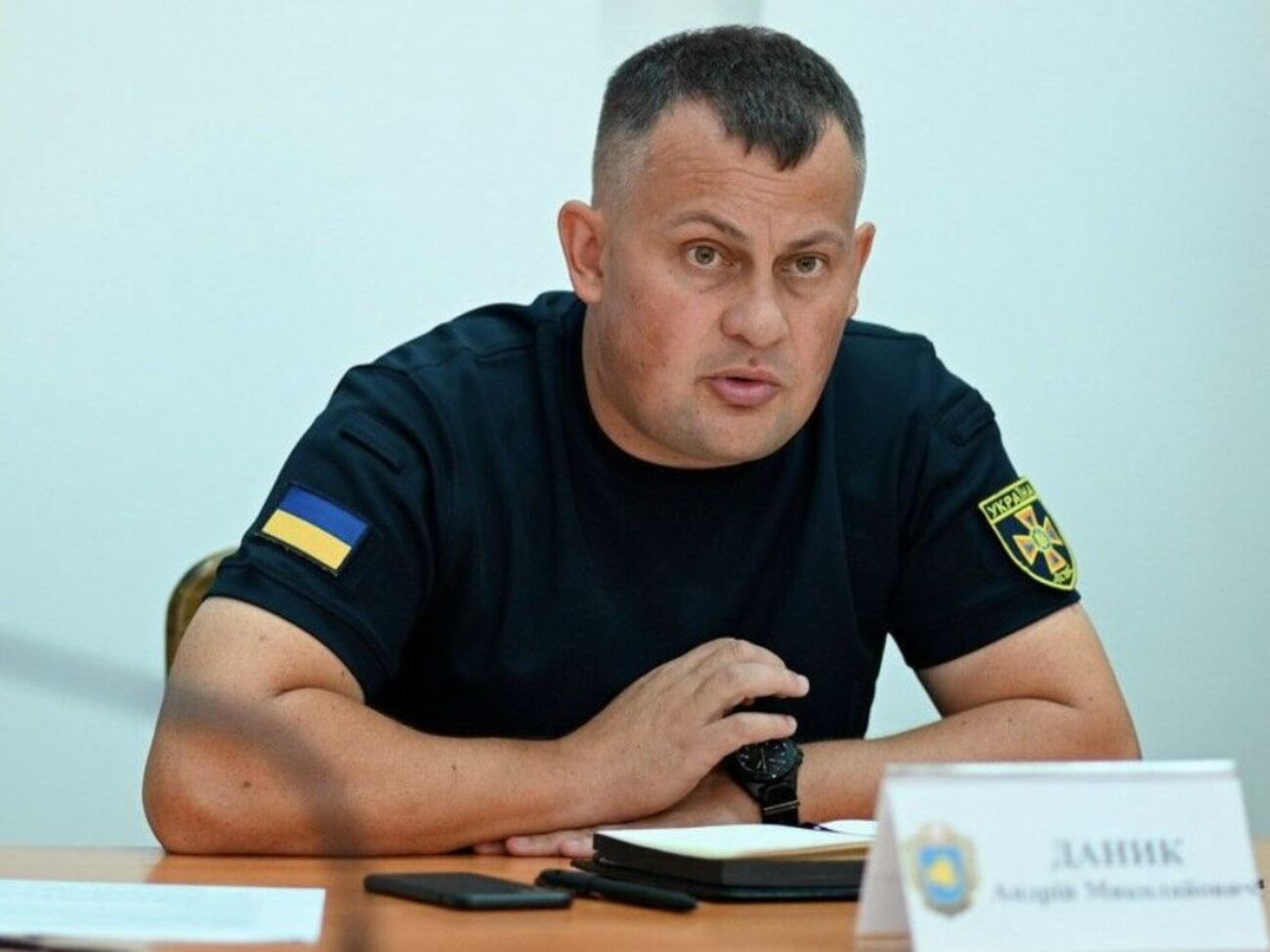 Даник очолював управління ДСНС у Черкаській області