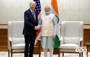 Байден уже прибув до Індії на саміт G20 і зустрівся із прем'єр-міністром країни Нарендрою Моді