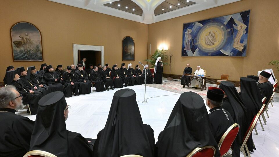 Епископы указали Франциску, что недоразумения между Украиной и Ватиканом российская пропаганда использует для оправдания убийственной идеологии "русского мира", отметили в УГКЦ